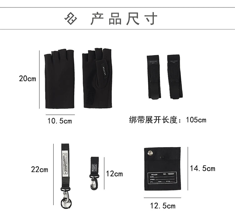 Dusk Fingerless Gloves , - Streetwear gloves - Slick Street