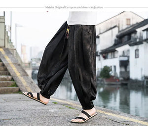 Dragon Japanese Pants , - Streetwear Pants - Slick Street