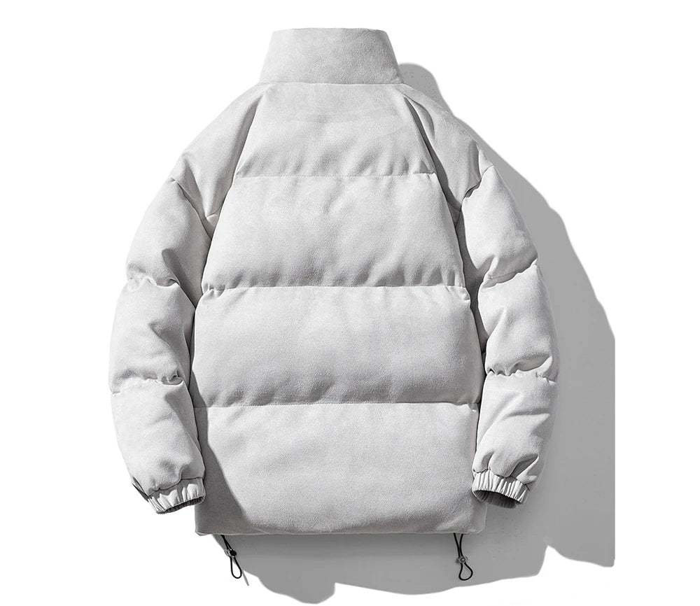 Dusky Color Padded Zipper Jacket ,  - Streetwear Jacket - Slick Street