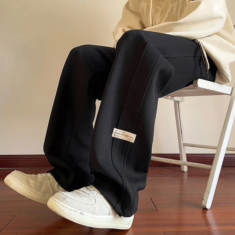 Straight Leg Corduroy Baggy Pant ,  - Streetwear Pants - Slick Street