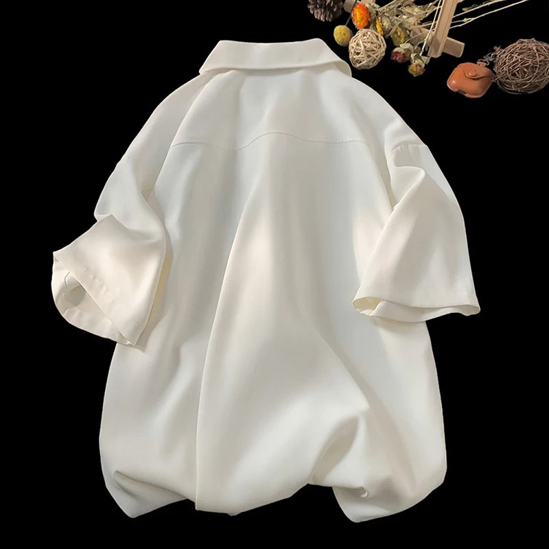 Floral Leaves Short Sleeve Shirt , - Streetwear T-Shirts - Slick Street