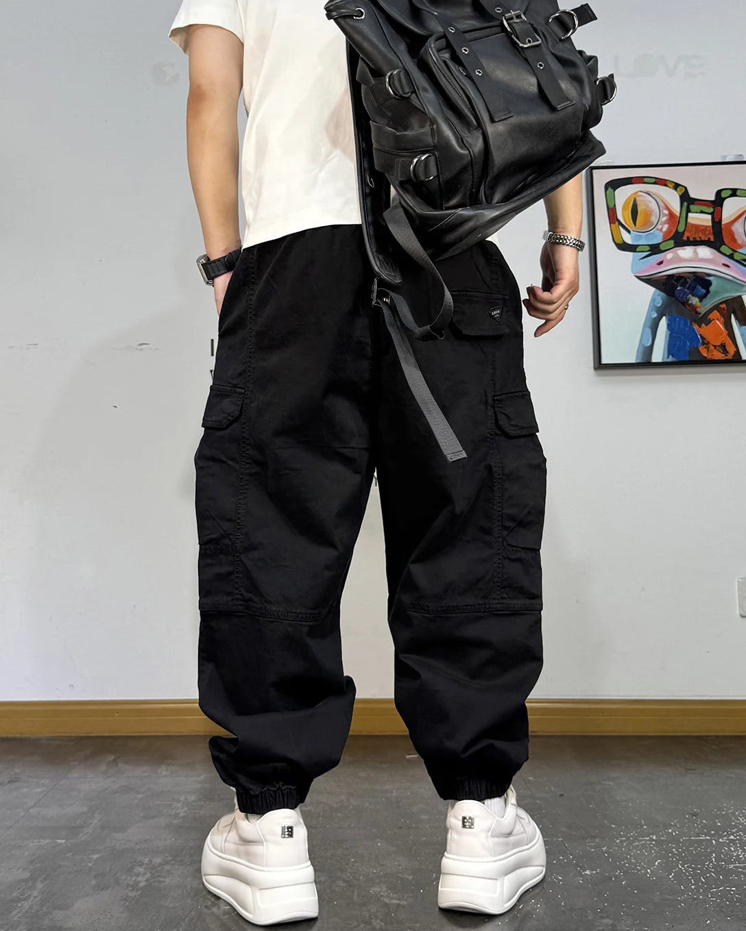 Drift Baggy Cargo Pants , - Streetwear Cargo Pants - Slick Street