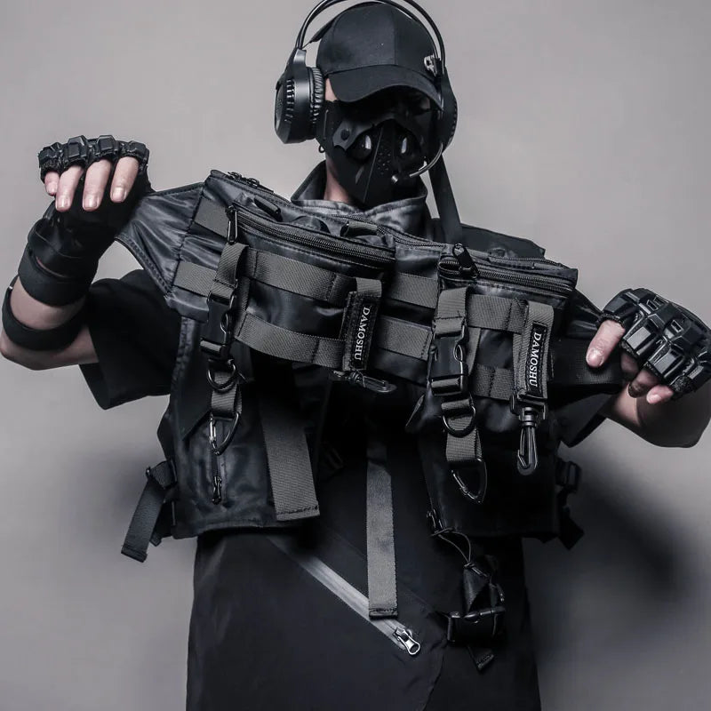 X-Dusk Tactical Utility Bag , - Streetwear Bag - Slick Street