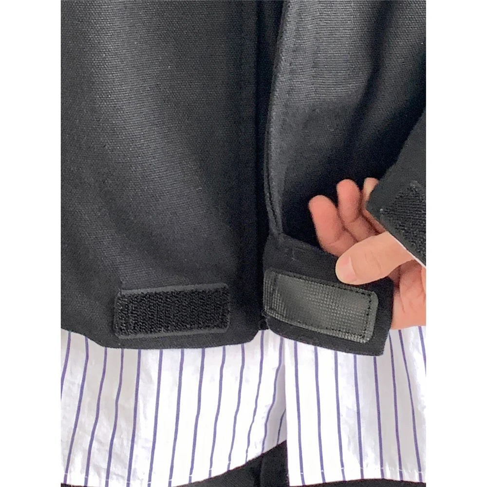 Plain Color Cropped Jacket , - Streetwear Jacket - Slick Street