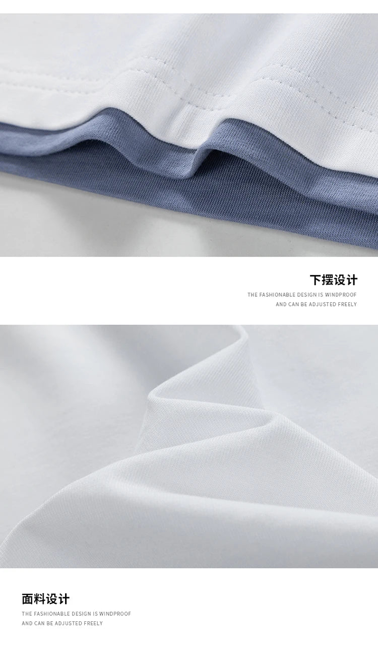 Falling Star Short Sleeves Loose T-Shirt , - Streetwear T-Shirts - Slick Street