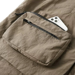 Multi Vest Pockets Two Pieces T-Shirt , - Streetwear T-Shirts - Slick Street