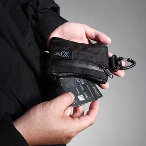 Black Color Zipper Belt Bag , - Streetwear Bag - Slick Street