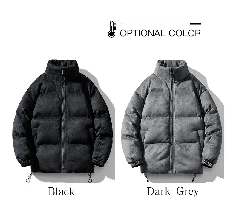 Solid Color Puff Sleeves Bubble Jacket ,  - Streetwear Jacket - Slick Street