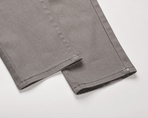 Solid Color Multi Pockets Denim Pants ,  - Streetwear Pants - Slick Street