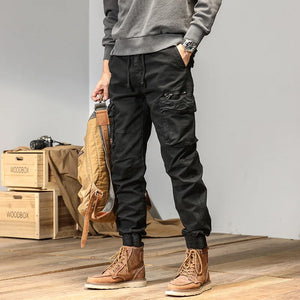Tactical Elastic Waist And Ankle Pants , - Streetwear Pants - Slick Street