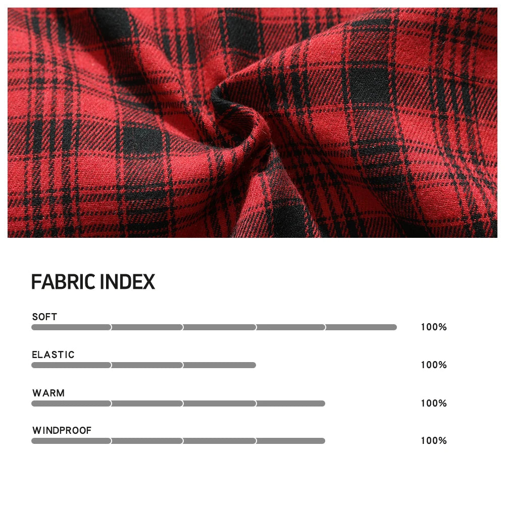 Flannel Lined Plaid Button-Up Jacket , - Streetwear Jacket - Slick Street