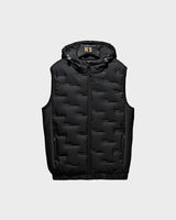 K2 Hooded Puffer Gilet Black, XS - Streetwear Jacket - Slick Street