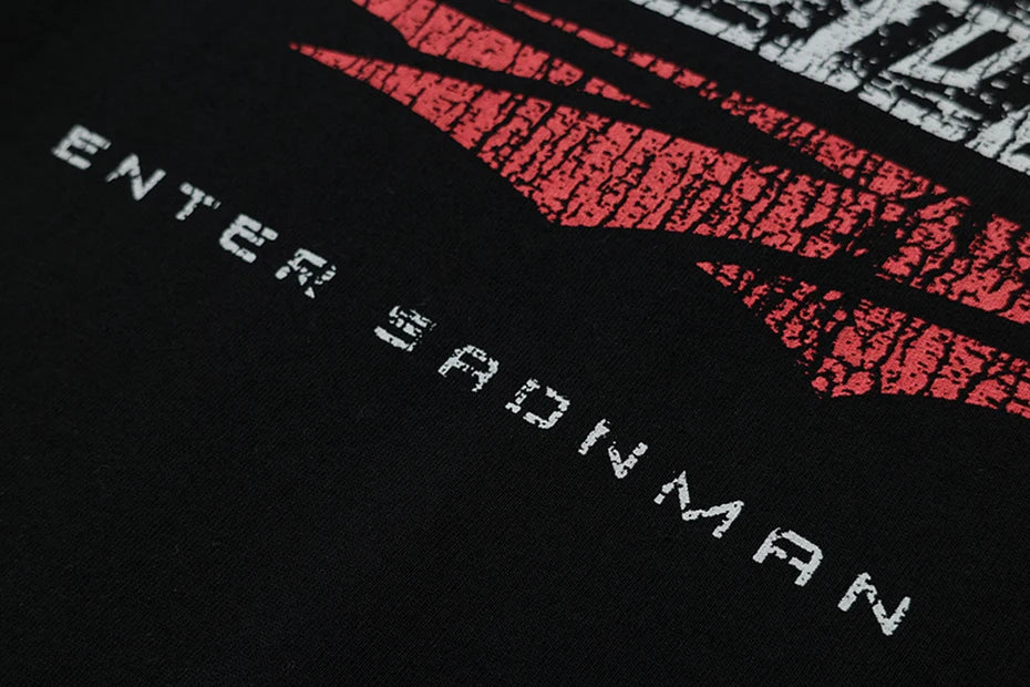Enter Sandman Long Sleeve T-Shirt , - Streetwear T-Shirt - Slick Street