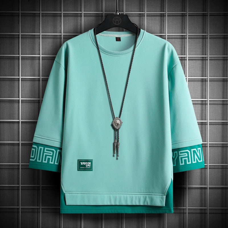 YPY Long Sleeve T-Shirt Sky Blue, XS - Streetwear T-Shirts - Slick Street