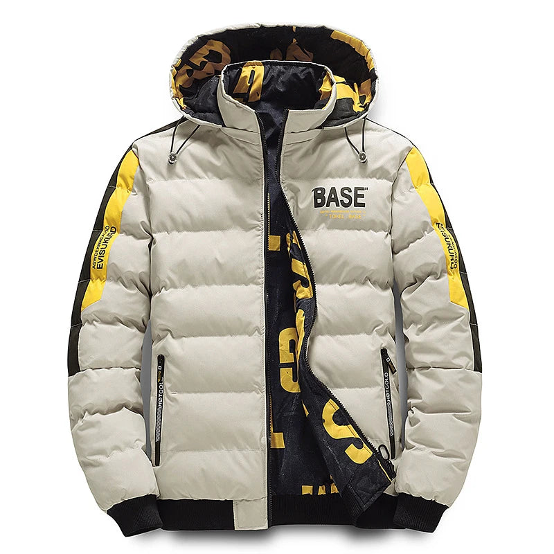 Base Softshell Hiking Style Jacket White, M - Streetwear Jacket - Slick Street