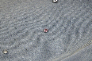 Rhinestone Denim Ripped Shorts , - Streetwear Shorts - Slick Street