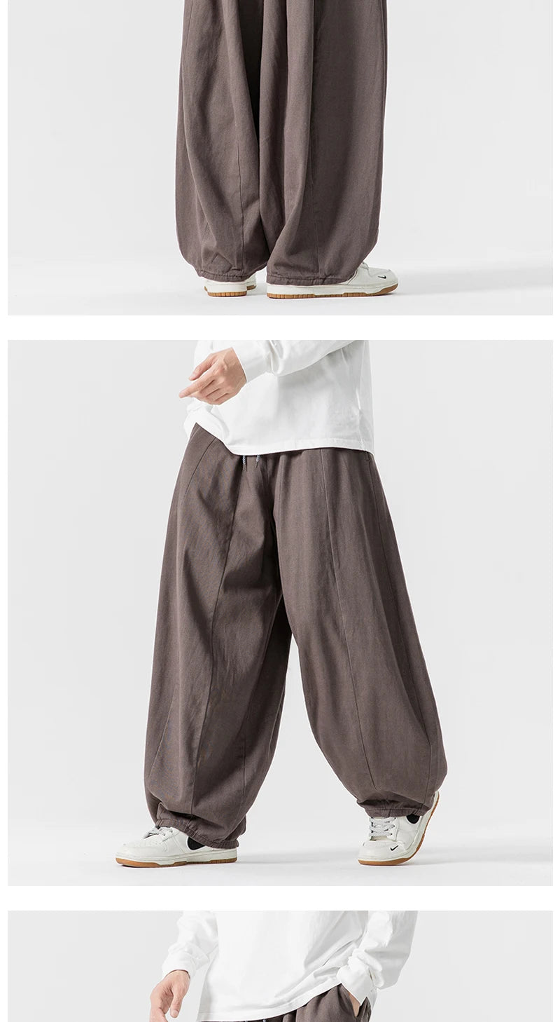 Lantern Loose Style Pants , - Streetwear Pants - Slick Street