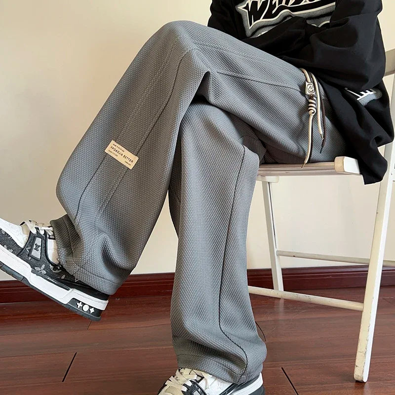 Straight Leg Corduroy Baggy Pant ,  - Streetwear Pants - Slick Street