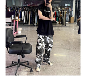 Snow X1 Camo Cargo Pants ,  - Streetwear Cargo Pants - Slick Street