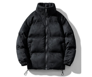 Dusky Color Padded Zipper Jacket ,  - Streetwear Jacket - Slick Street