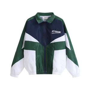 Refusion Color Block Bomber Jacket , - Streetwear Jacket - Slick Street