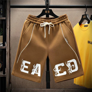 EACD 21 Shorts Brown, XS - Streetwear Shorts - Slick Street