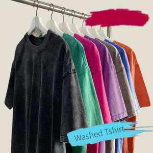 Gothic Washed Smoky Style T-Shirt , - Streetwear T-Shirts - Slick Street