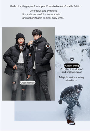 DQ Gradient Puffer Jacket ,  - Streetwear Jacket - Slick Street