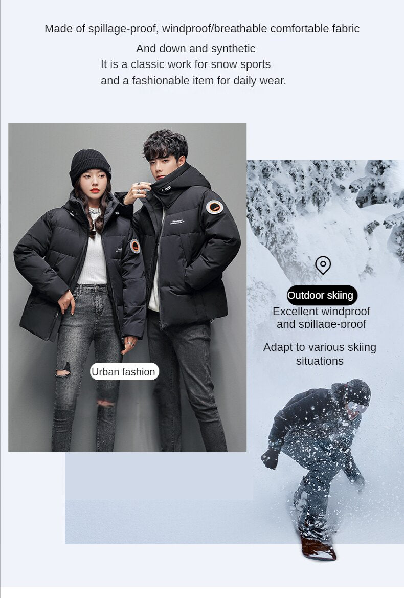 DQ Gradient Puffer Jacket ,  - Streetwear Jacket - Slick Street