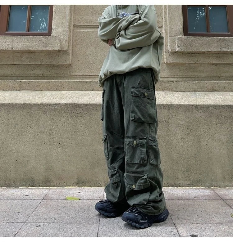 MA99 Cargo Pants , - Streetwear Cargo Pants - Slick Street