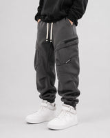Shadow Layered Zip Cargo Joggers