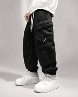 Shadow Layered Zip Cargo Joggers