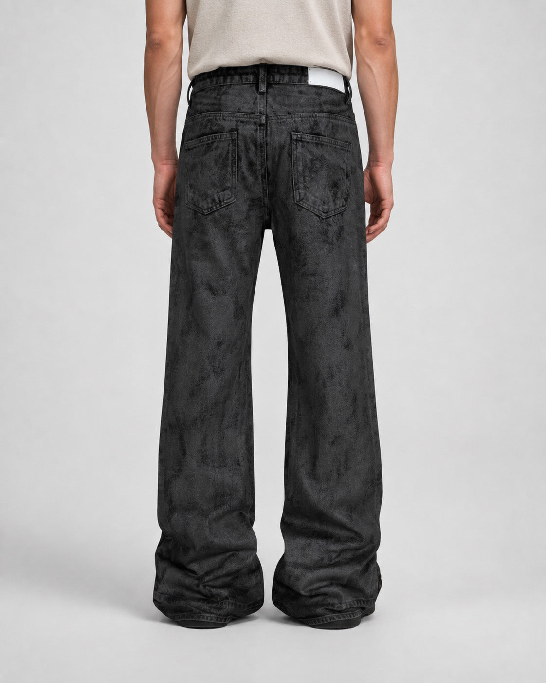 Smokeveil Wash Flare Jeans , - Streetwear - Slick Street