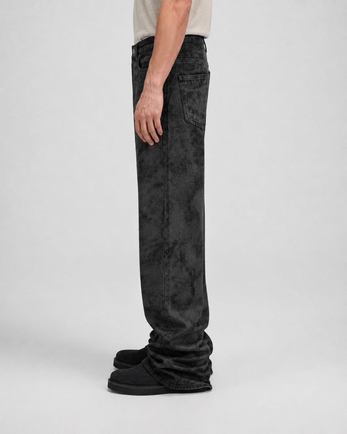 Smokeveil Wash Flare Jeans , - Streetwear - Slick Street