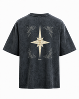 Stella Star T-Shirt Dark Grey, XS - Streetwear T-Shirt - Slick Street