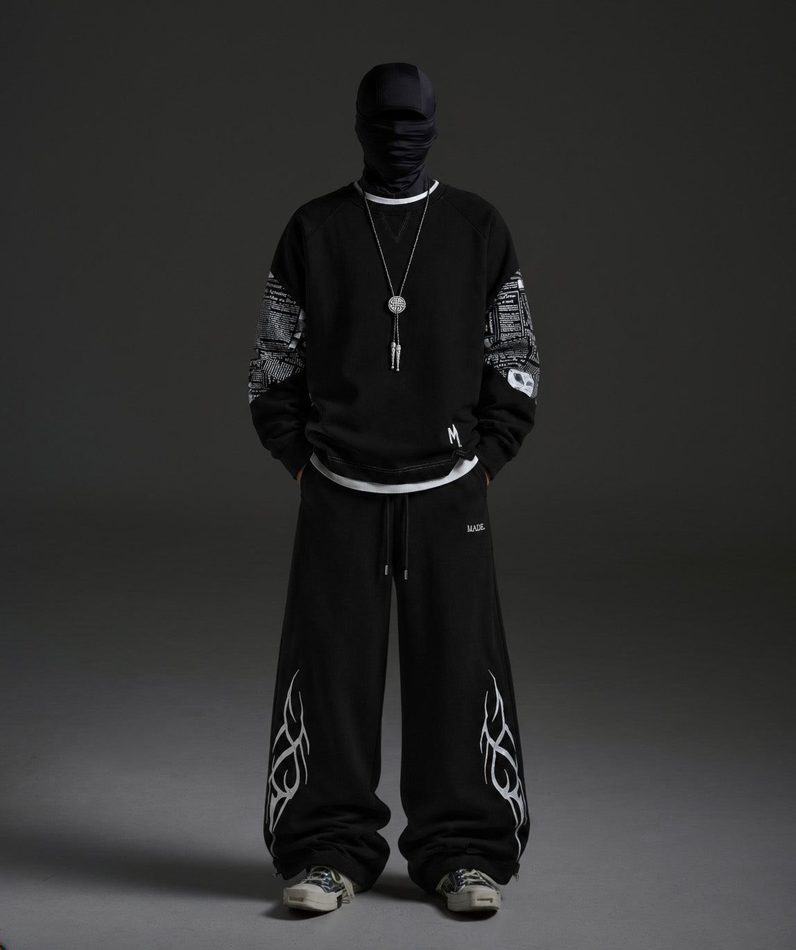 M Article Sweatshirt , - Streetwear Sweatshirts - Slick Street