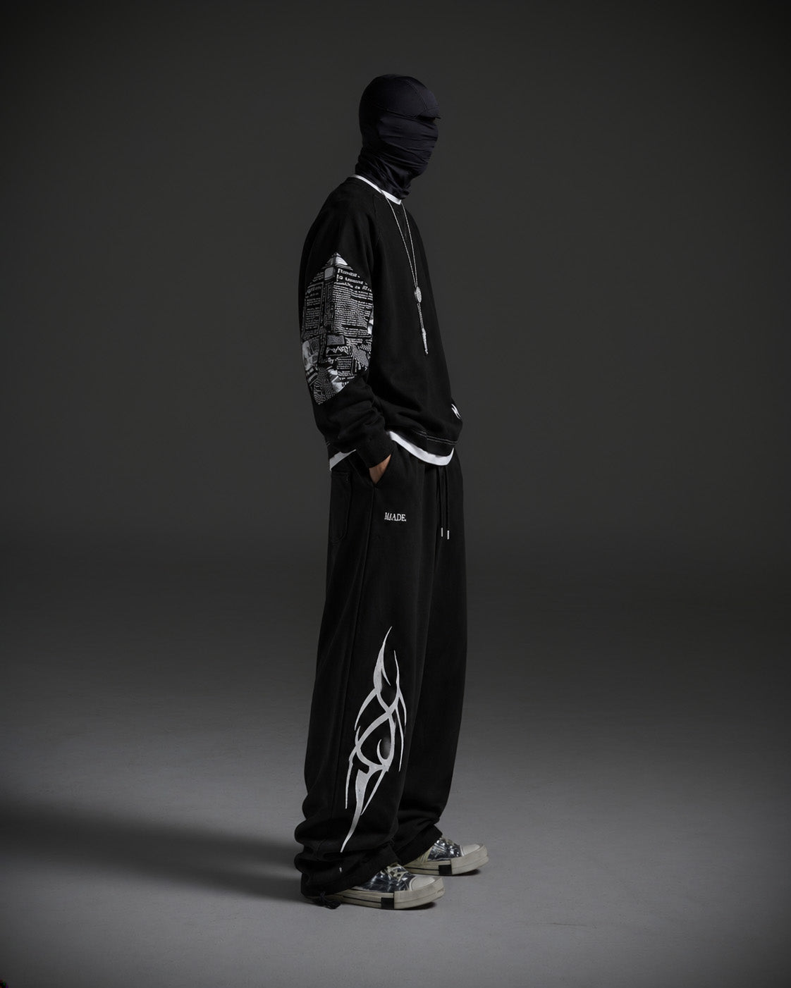M Article Sweatshirt , - Streetwear Sweatshirts - Slick Street