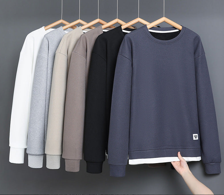 Casual Crewneck Sweatshirt , - Streetwear Sweatshirts - Slick Street