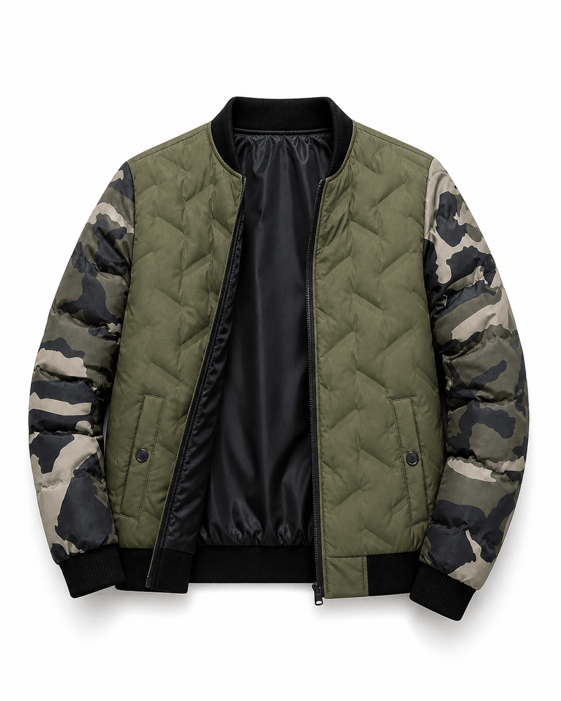 Urban Recon Bomber Jacket Green, XS - Streetwear Jacket - Slick Street