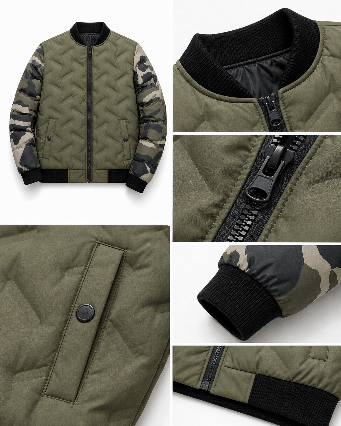Urban Recon Bomber Jacket , - Streetwear Jacket - Slick Street