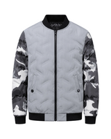 Urban Recon Bomber Jacket Grey, XS - Streetwear Jacket - Slick Street