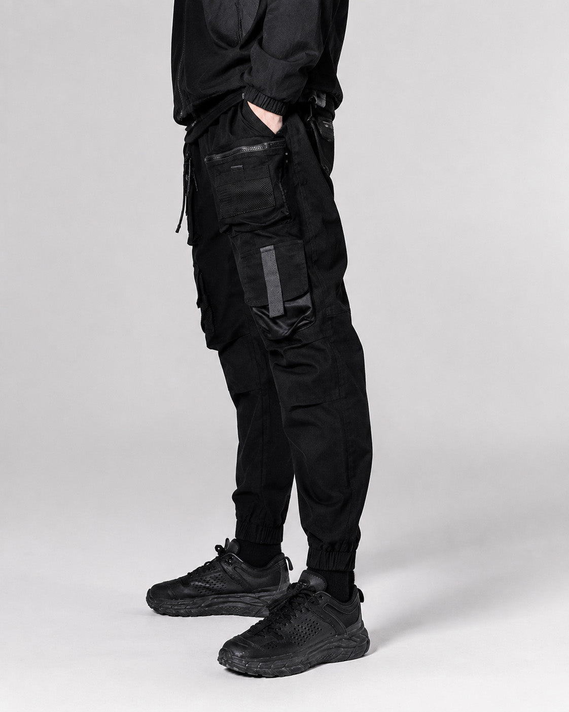 Urban Tech Cargo Joggers , - Streetwear Cargo Pants - Slick Street