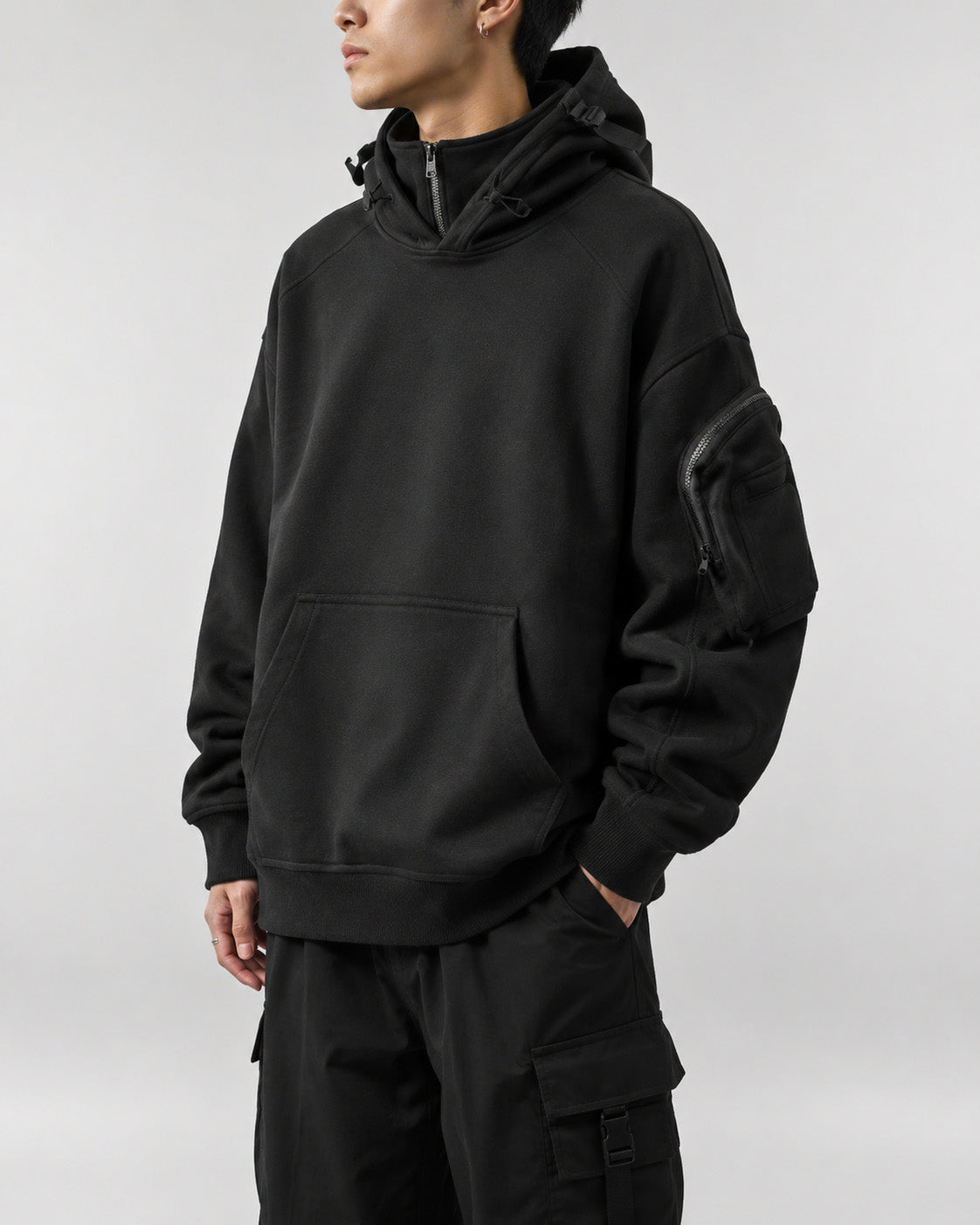 Vortex Utility Hoodie , - Streetwear Hoodie - Slick Street