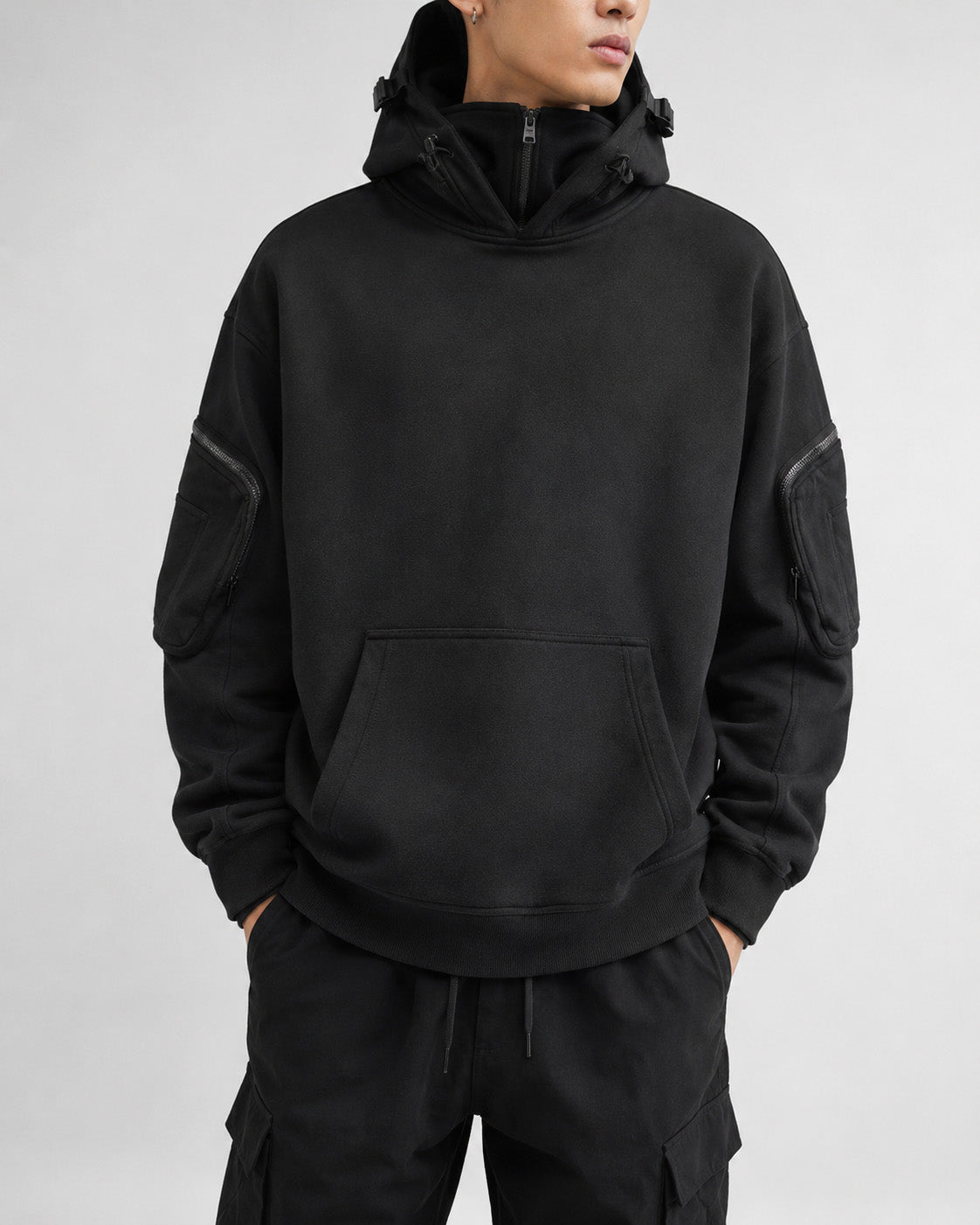Vortex Utility Hoodie , - Streetwear Hoodie - Slick Street