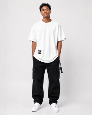 Basic Zip T-Shirt , - Streetwear T-Shirts - Slick Street