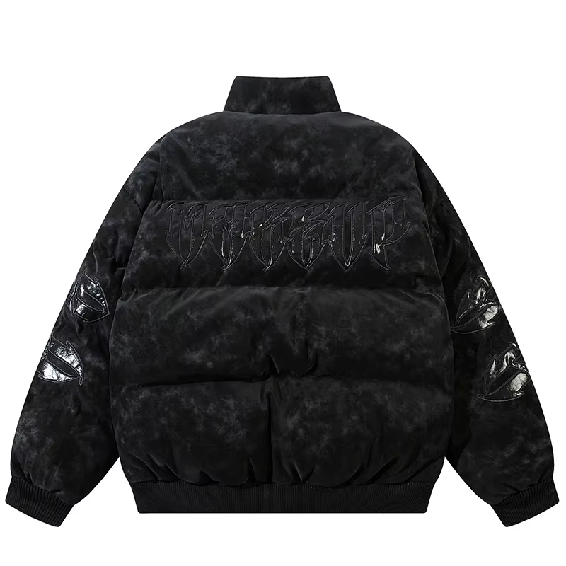 Slick 'Twisted Vines' Puffer Jacket ,  - Streetwear Jacket - Slick Street