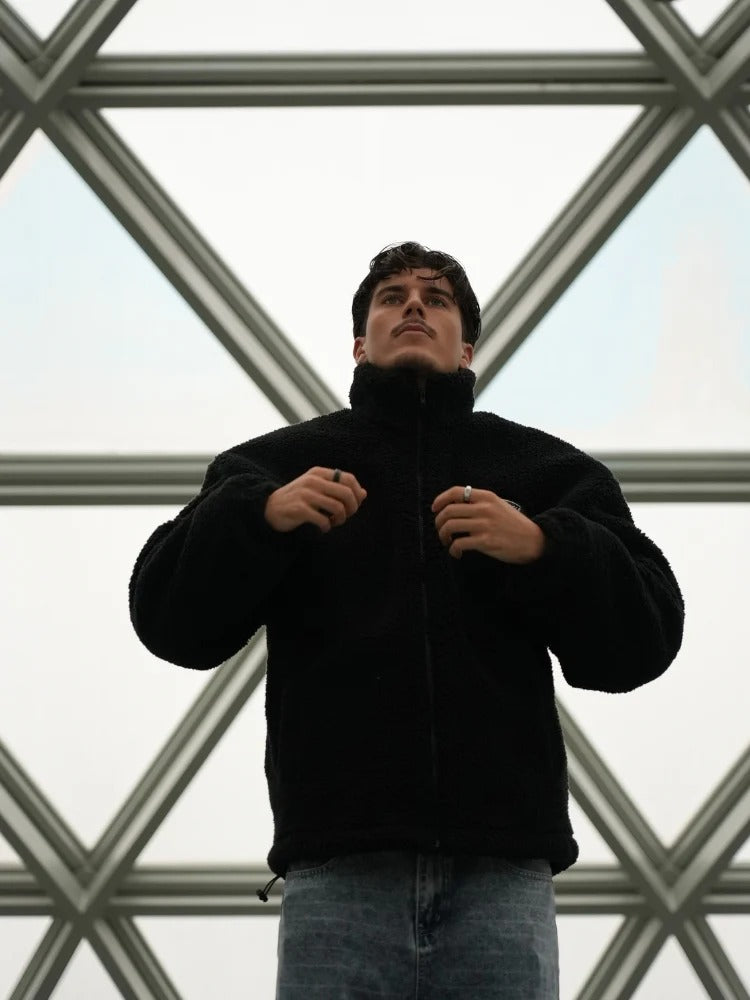Block Fleece , - Streetwear Jacket - Slick Street