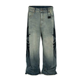 Chaos Baggy Jeans Blue, 30 - Streetwear Jeans - Slick Street
