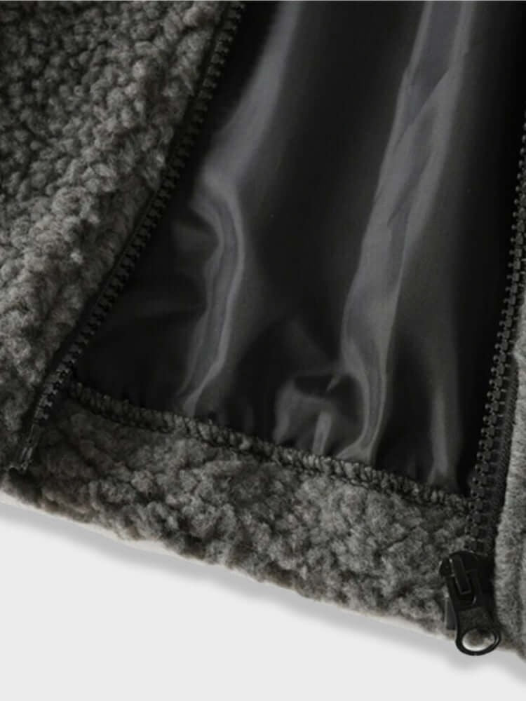 Block Fleece , - Streetwear Jacket - Slick Street