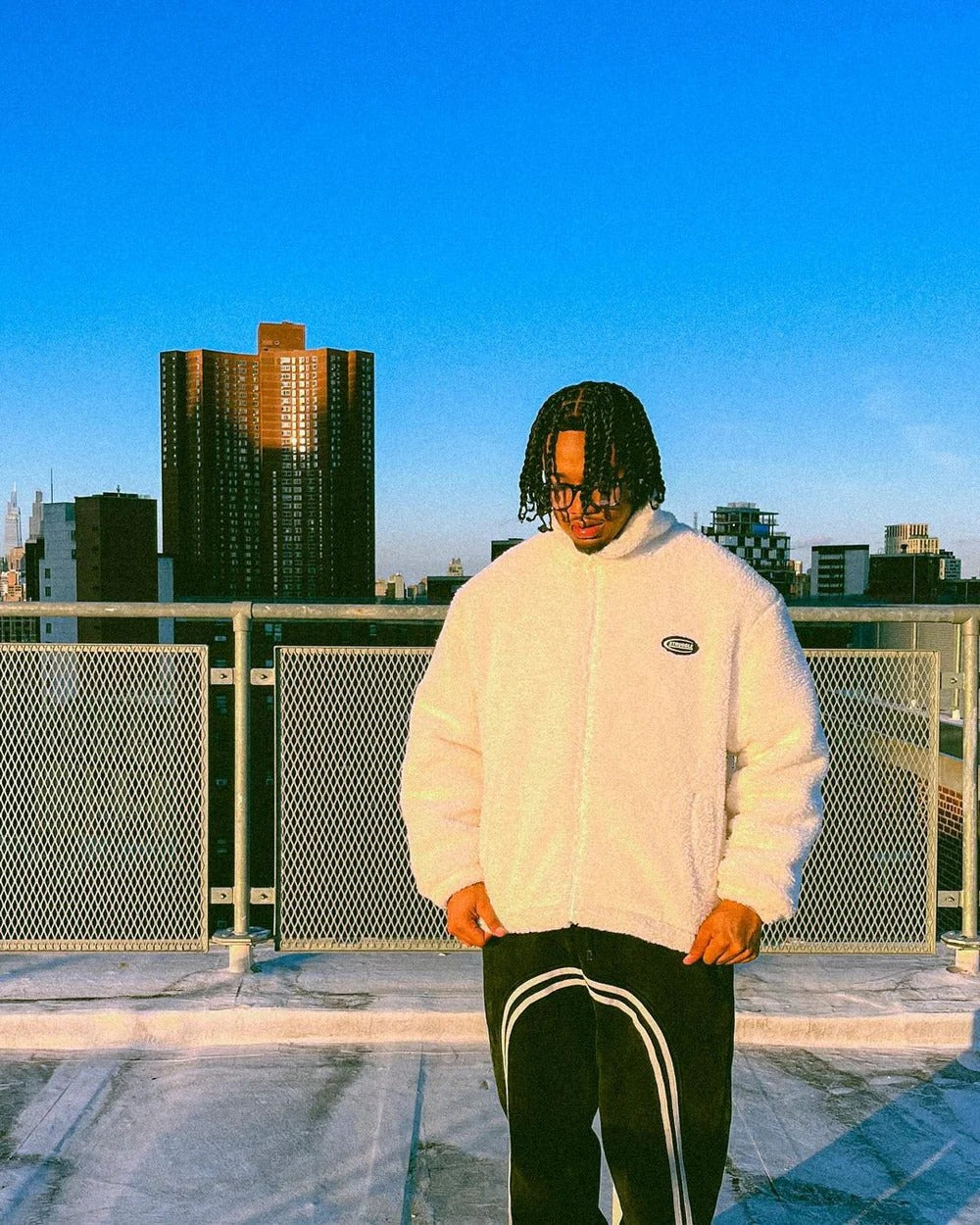 Block Fleece , - Streetwear Jacket - Slick Street